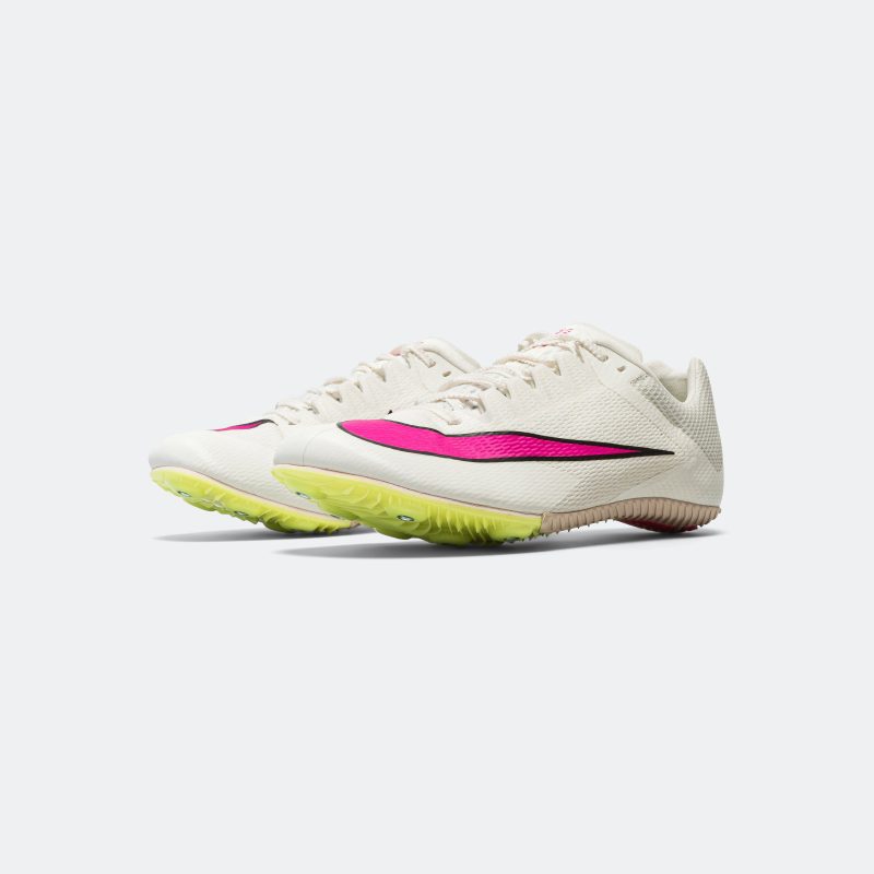 nike running mens zoom rival sprint sail fierce pink light lemon twist 2