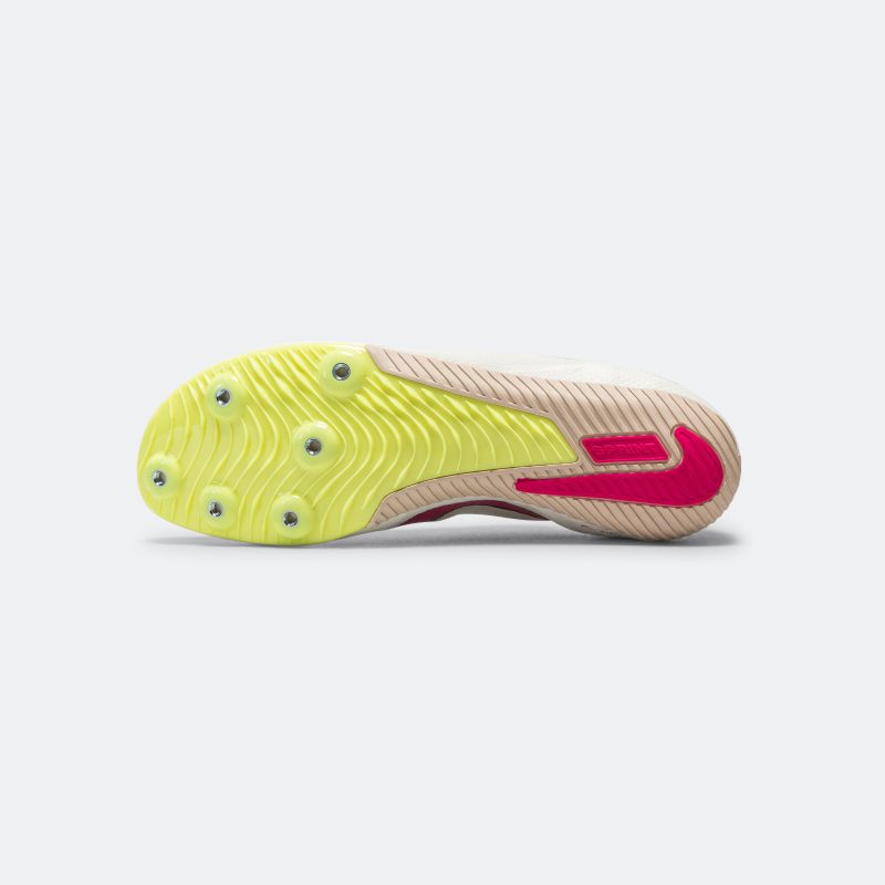 nike running mens zoom rival sprint sail fierce pink light lemon twist 5