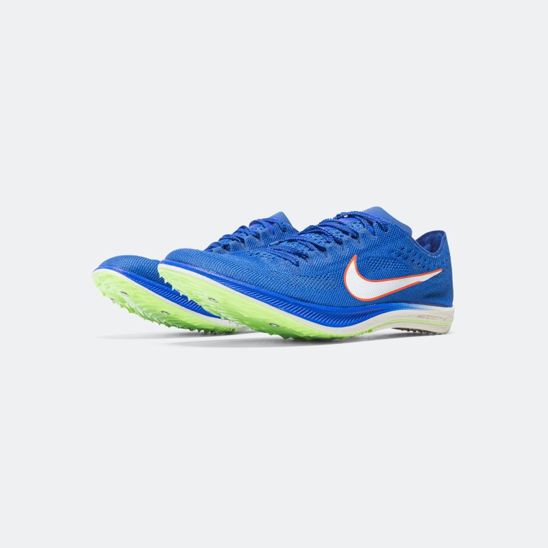 nike running mens zoomx dragonfly racer blue white safety orange 2