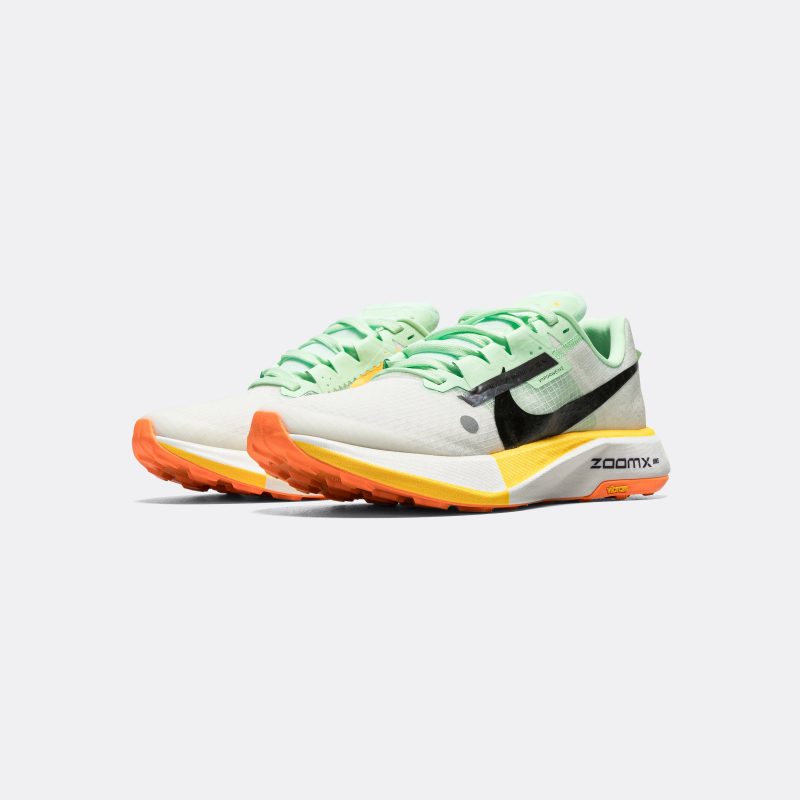 nike running mens zoomx ultrafly trail summit white black vapor green 2