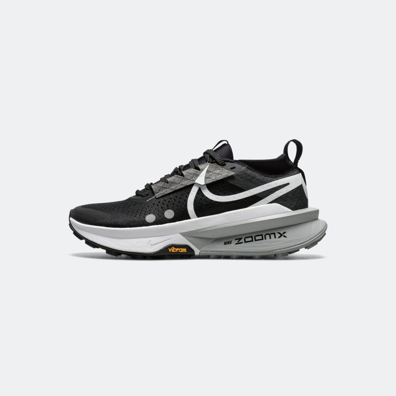 nike running mens zoomx zegama trail 2 black white wolf grey 1