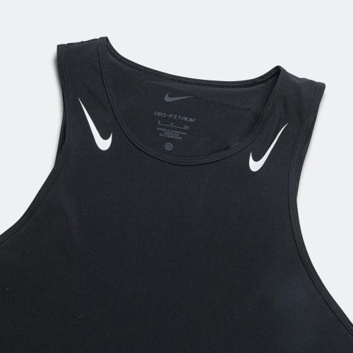 nike running womens aeroswift dri fit adv crop tank black 3