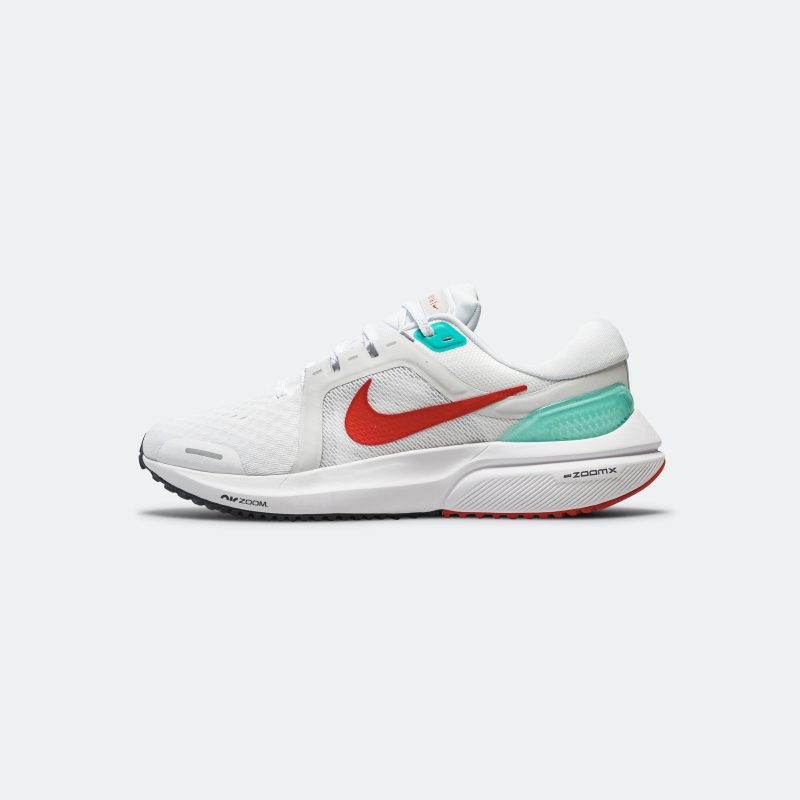 nike running womens air zoom vomero 16 white picante red clear jade 1