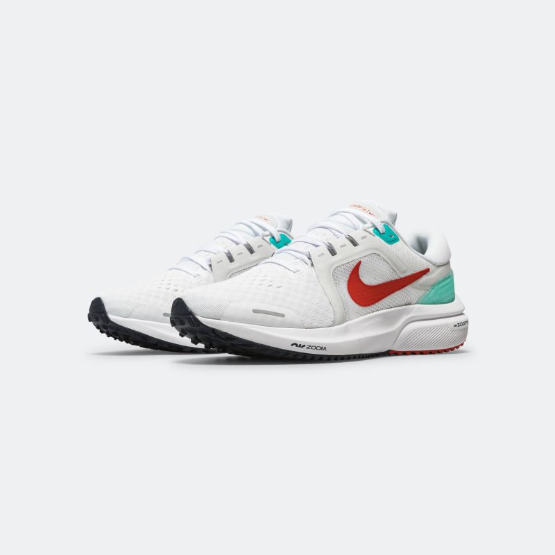 nike running womens air zoom vomero 16 white picante red clear jade 2