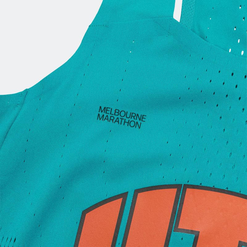 nike running womens dri fit aeroswift singlet uta up there athletics melbourne marathon 5