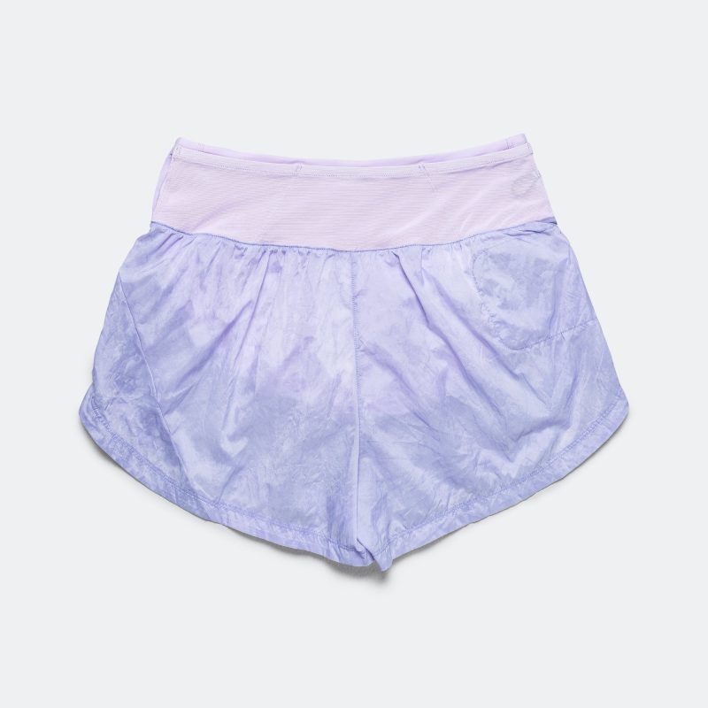 nike running womens dri fit trail short 3in short lilac bloom 2