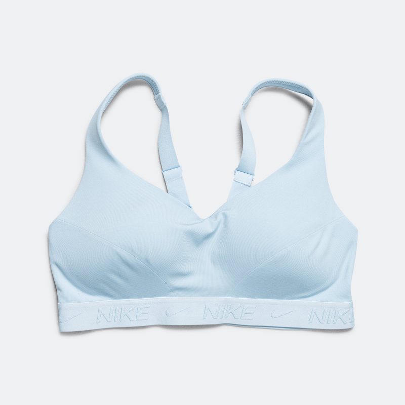 nike running womens indy high support bra light armory blue 1