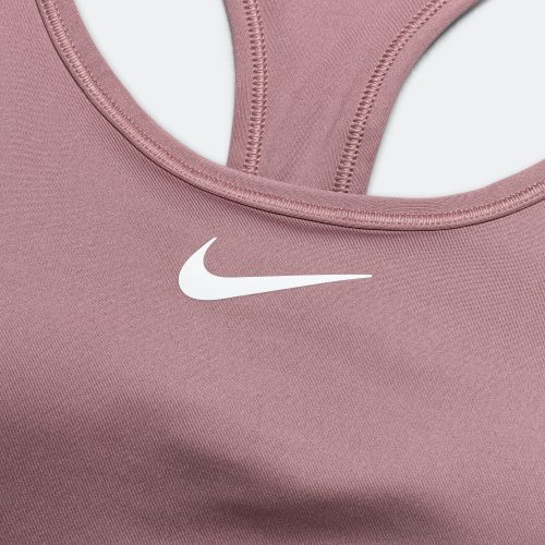 nike running womens swoosh medium support bra smokey mauve 4