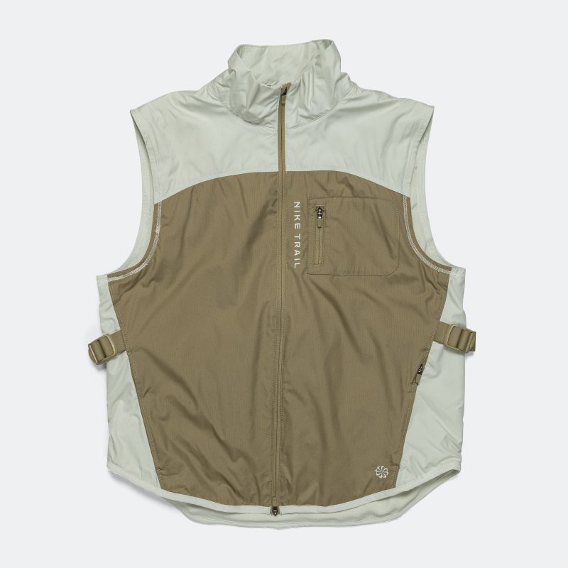 nike running womens trail repel vest sea glass neutral olive 1