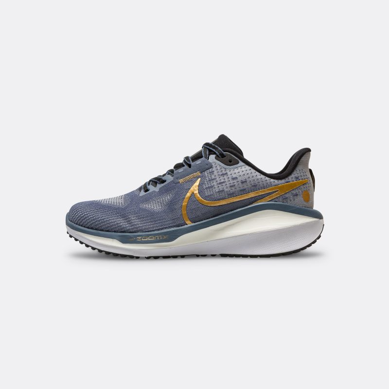 nike running womens vomero 17 diffused blue metallic gold ashen slate 1