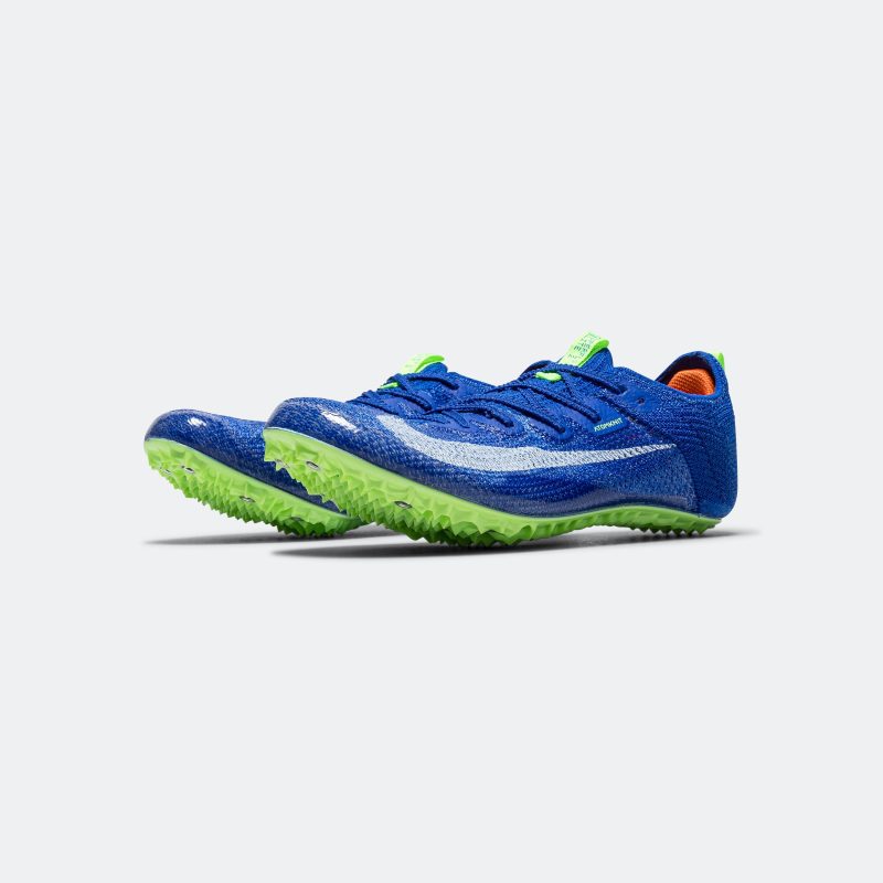 nike running zoom superfly elite 2 blue lime blast safety orange white 2