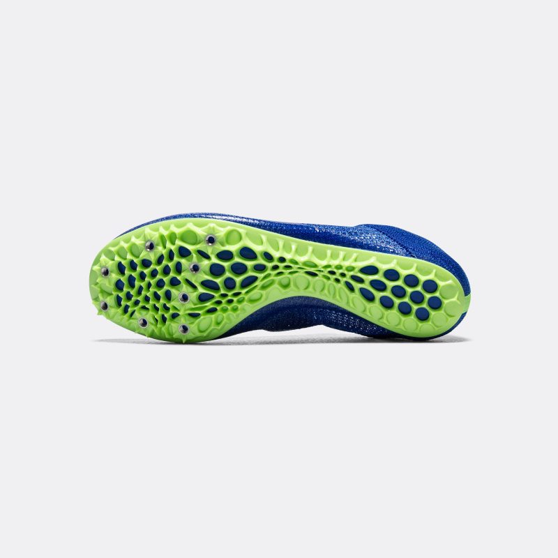 nike running zoom superfly elite 2 blue lime blast safety orange white 5