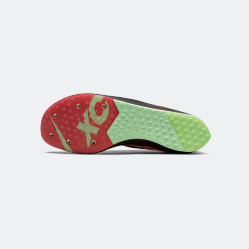 nike running zoomx dragonfly xc bright crimson vapor green black 5