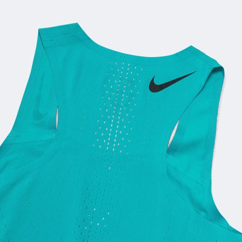 nike womens dri fit adv aeroswift singlet rapid teal black 5