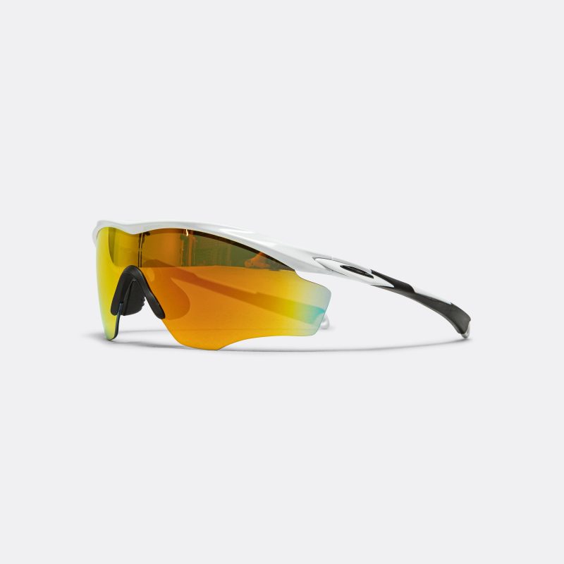 oakley sunglasses m2 frame xl polished white fire iridium 2