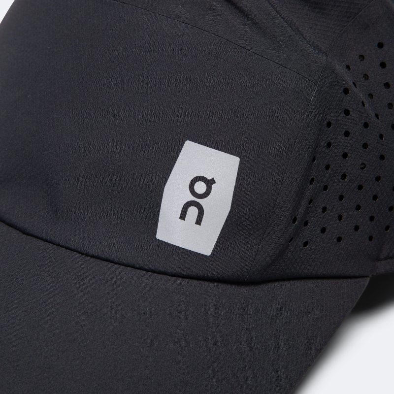 on running lightweight cap black 3