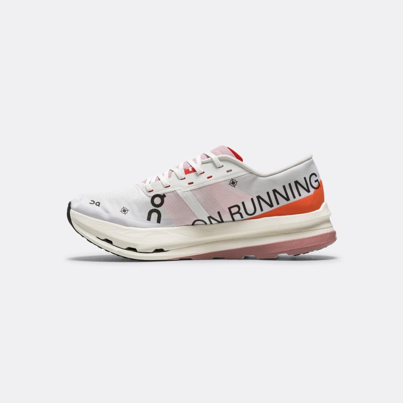 on running mens and womens cloudboom echo 3 white flame 4