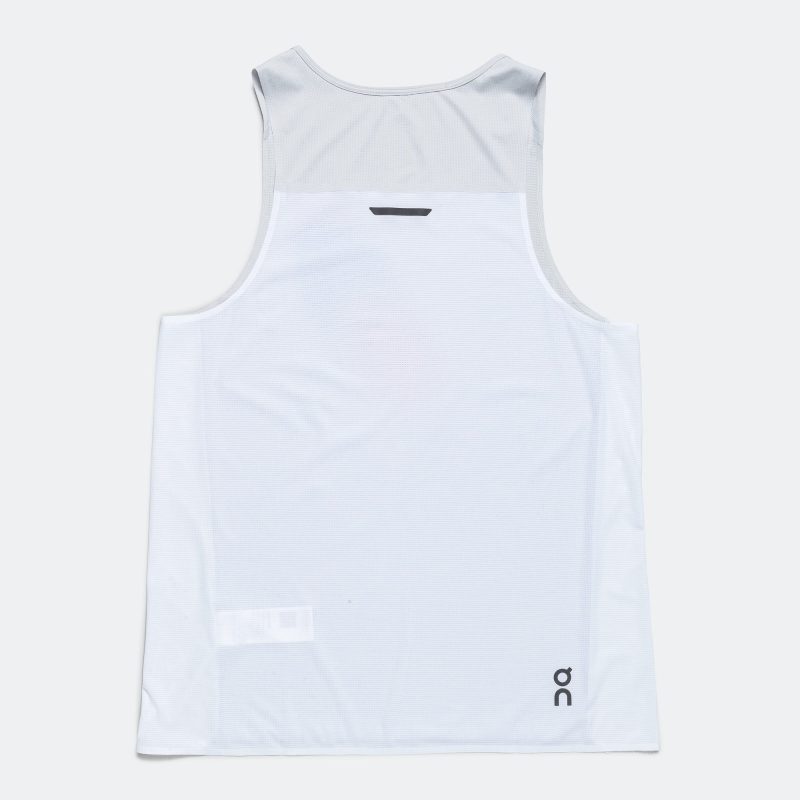 on running mens performance tank glacier 2