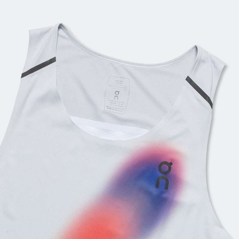 on running mens performance tank glacier 3