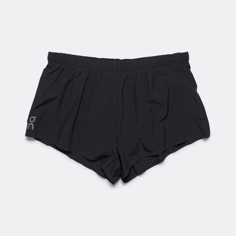 on running mens race shorts black 1