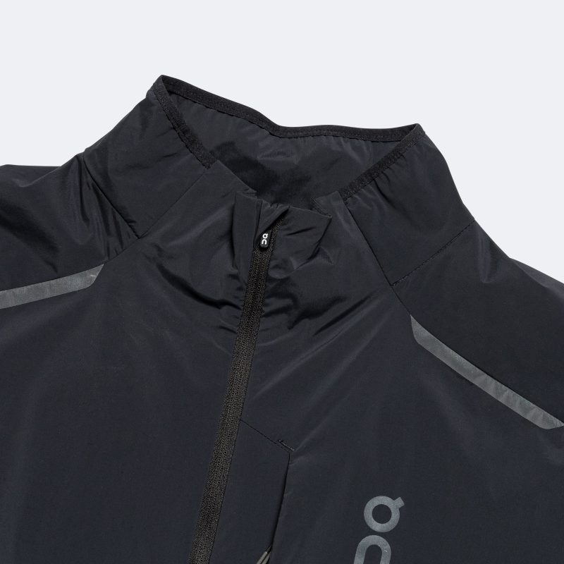 on running mens weather jacket black 2