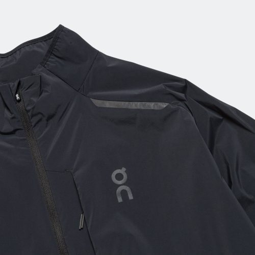 on running mens weather jacket black 7