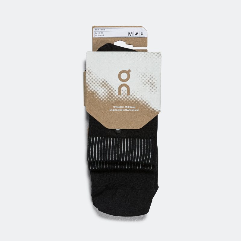 on running mid socks black womens 1