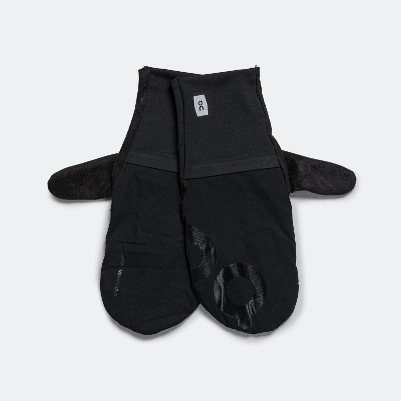 on running race gloves black 2