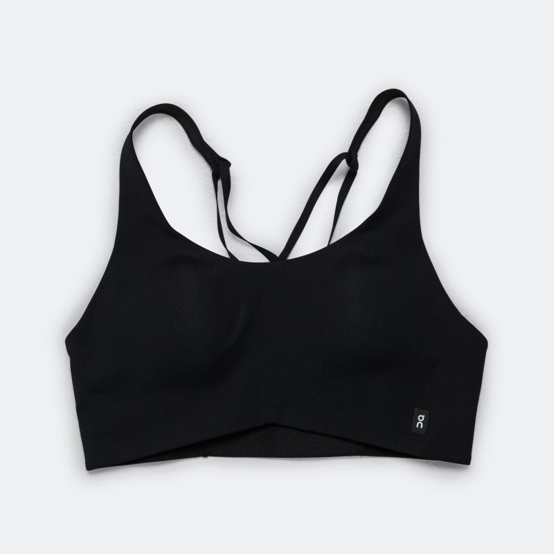 on running womens active bra black 1