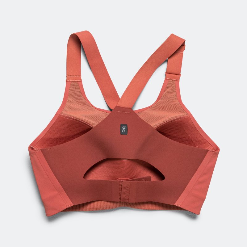 on running womens endurance bra auburn ruby 2