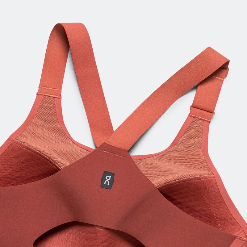 on running womens endurance bra auburn ruby 5