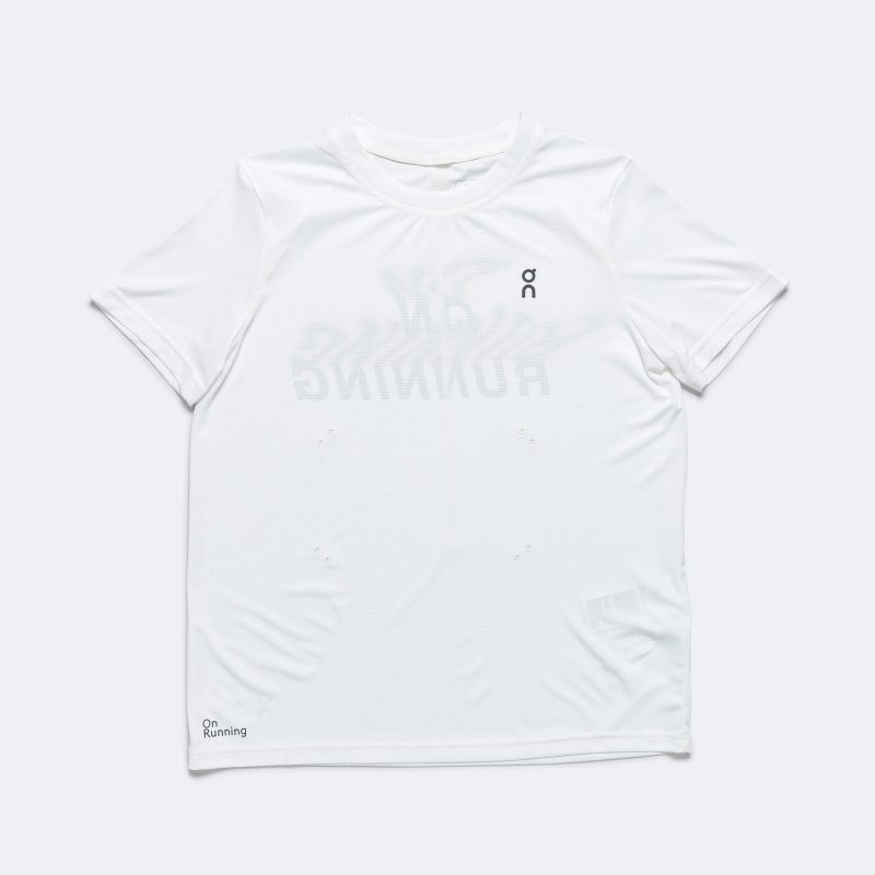 on running womens pace t shirt undyed white 1