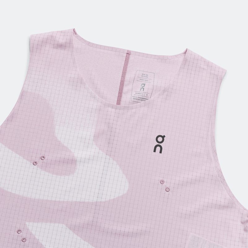 on running womens pace tank mauve 4