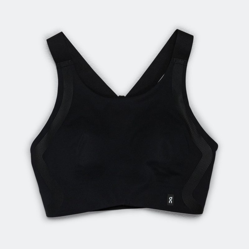 on running womens performance bra black 1