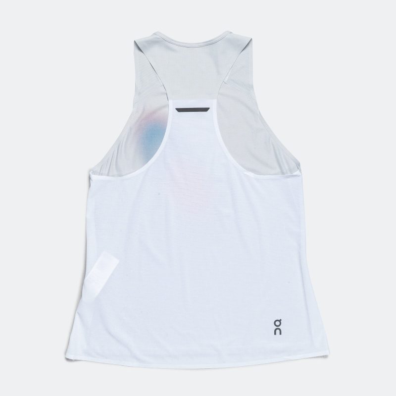 on running womens performance tank glacier 2