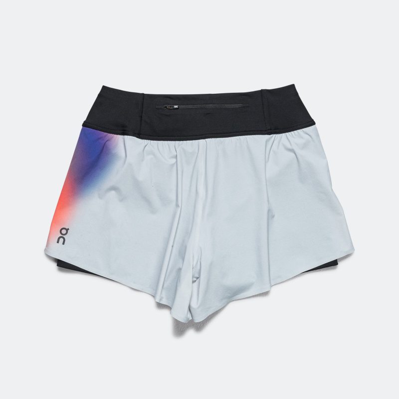 on running womens race shorts glacier 2