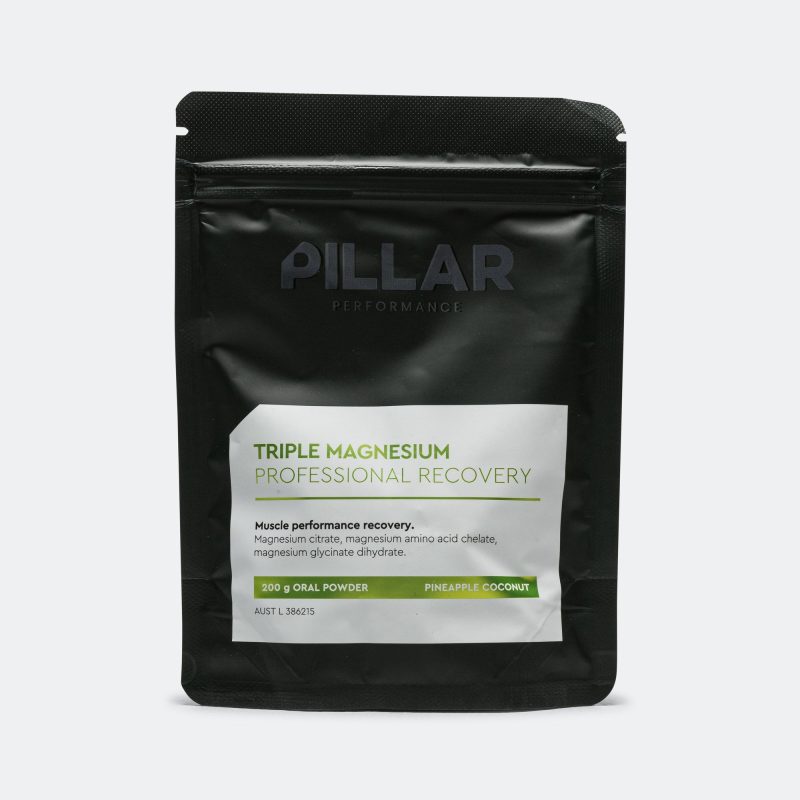 pillar performance triple magnesium 200g powder pineapple coconut 1