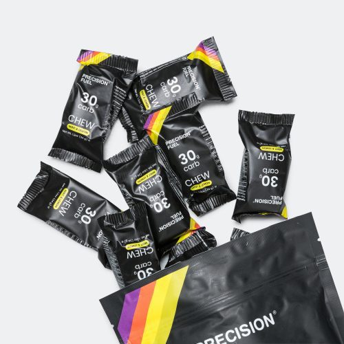 precision fuel 30g carb chews mint lemon 4