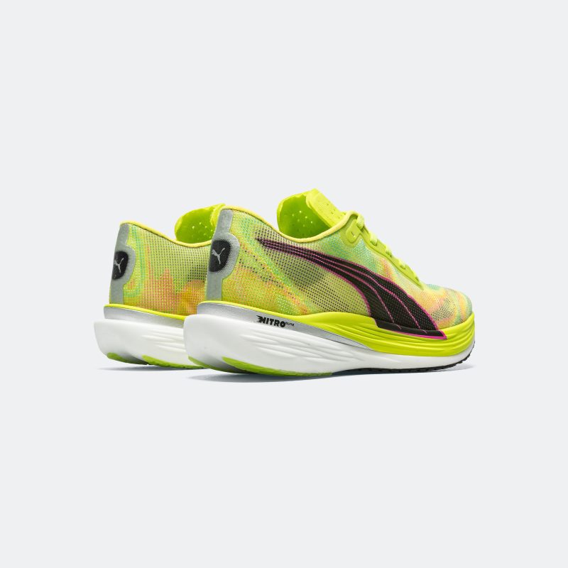 puma running deviate nitro elite 2 lime pow puma black poison pink 3