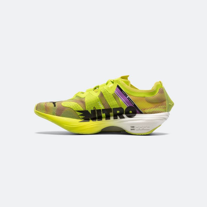 puma running ekiden mens fast fwd nitro elite rush lime 2