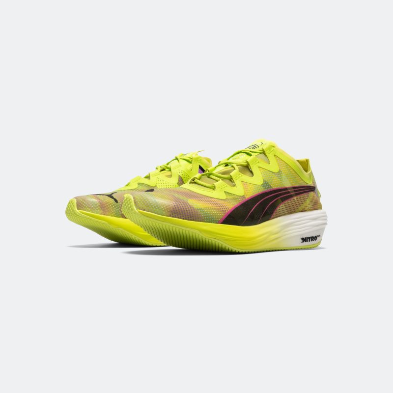 puma running ekiden mens fast fwd nitro elite rush lime 3