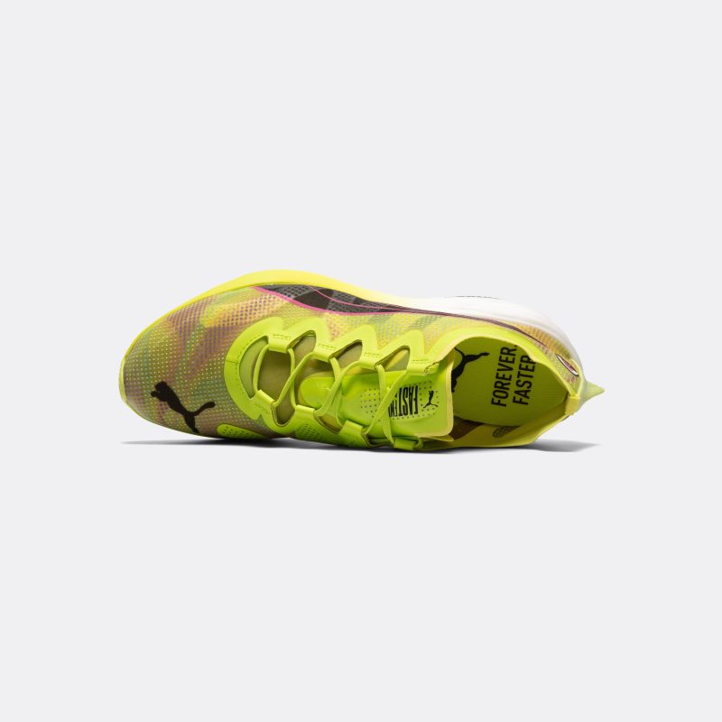 puma running ekiden mens fast fwd nitro elite rush lime 5