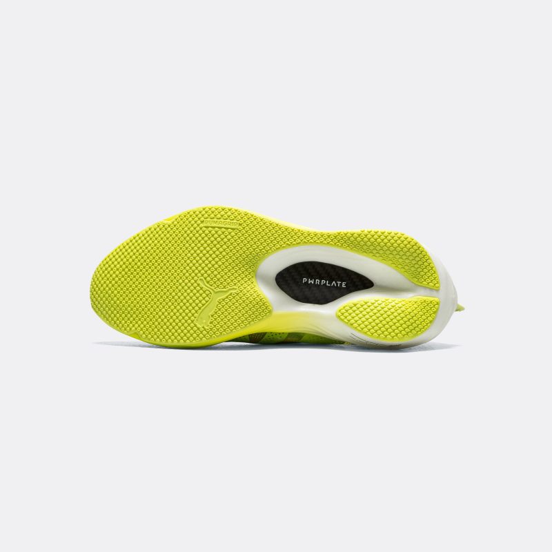 puma running fast fwd nitro elite lime pow puma black poison pink 5