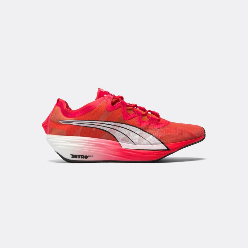 puma running mens and womens fast fwd nitro elite fire orchid 6