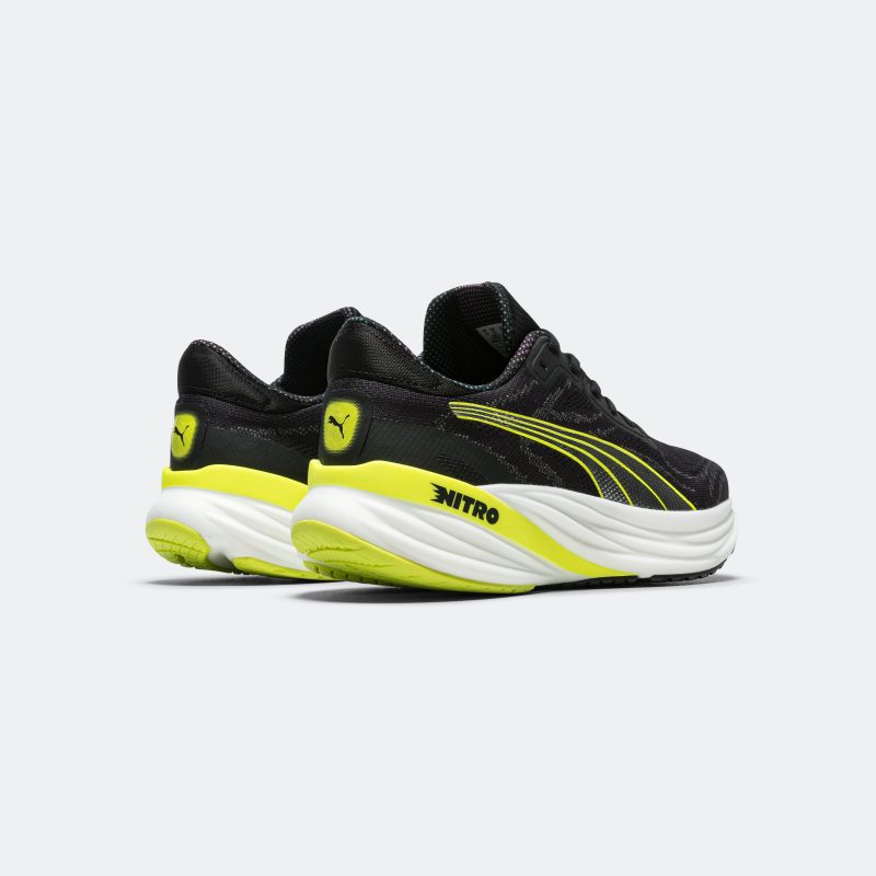 puma running mens magnify nitro 2 black lime pow 3