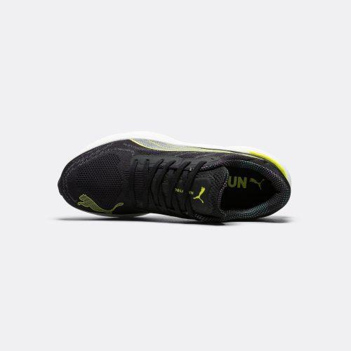 puma running mens magnify nitro 2 black lime pow 4