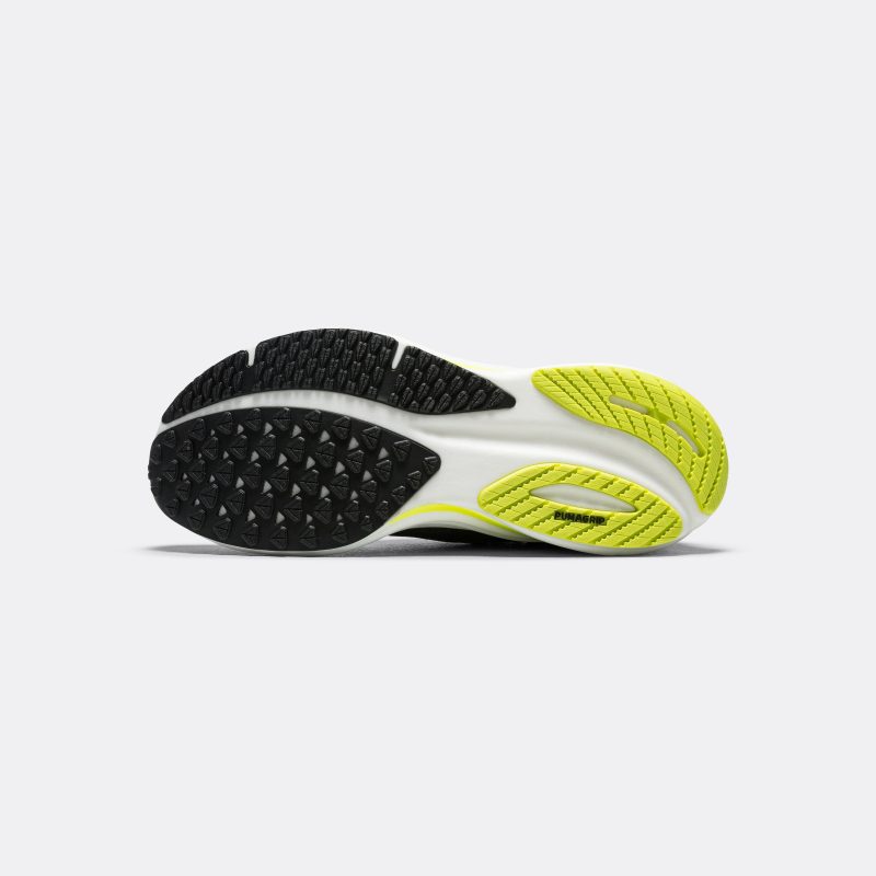 puma running mens magnify nitro 2 black lime pow 5