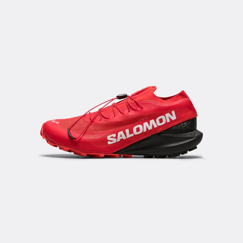 salomon running mens s lab pulsar 3 firey red black 1