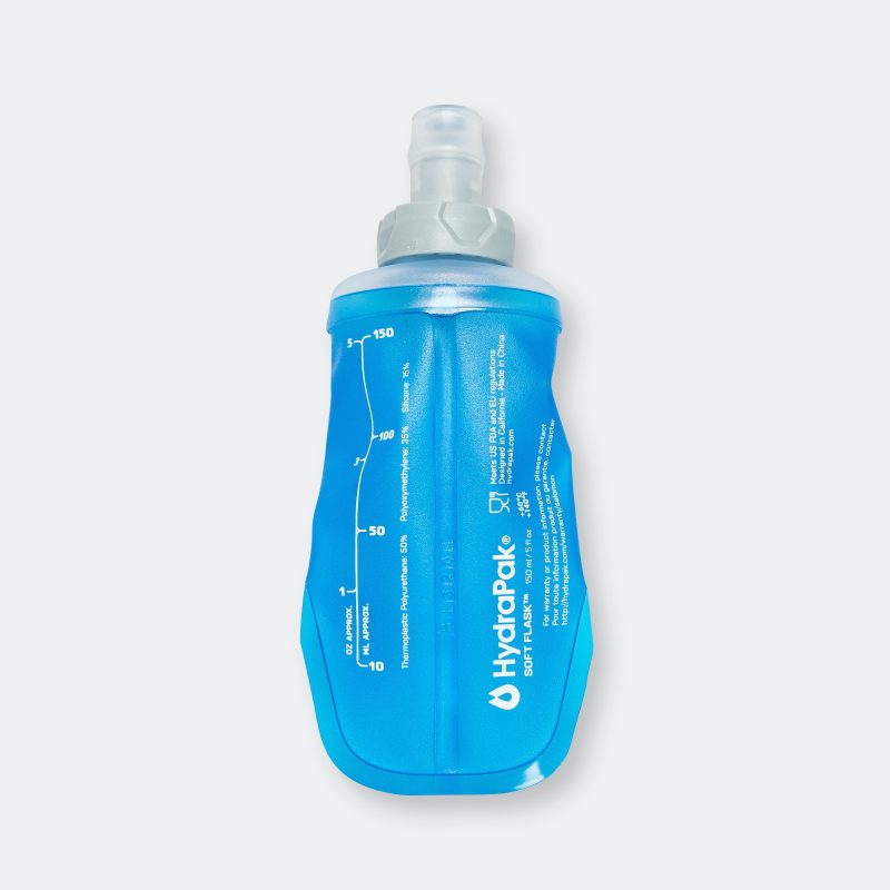 salomon running s lab soft flask 150ml clear blue 2