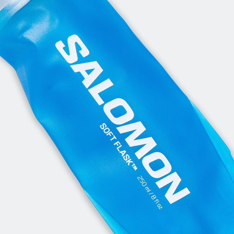 salomon running s lab soft flask 250ml clear blue 4